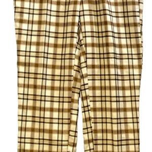 Kent & Park‎ Italy Men’s Golf Pants 34 Mod Retro Plaid Checkered Loud